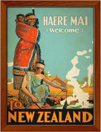POSTER-WELCOME TO NEW ZEALAND POSTER HUB 2132/