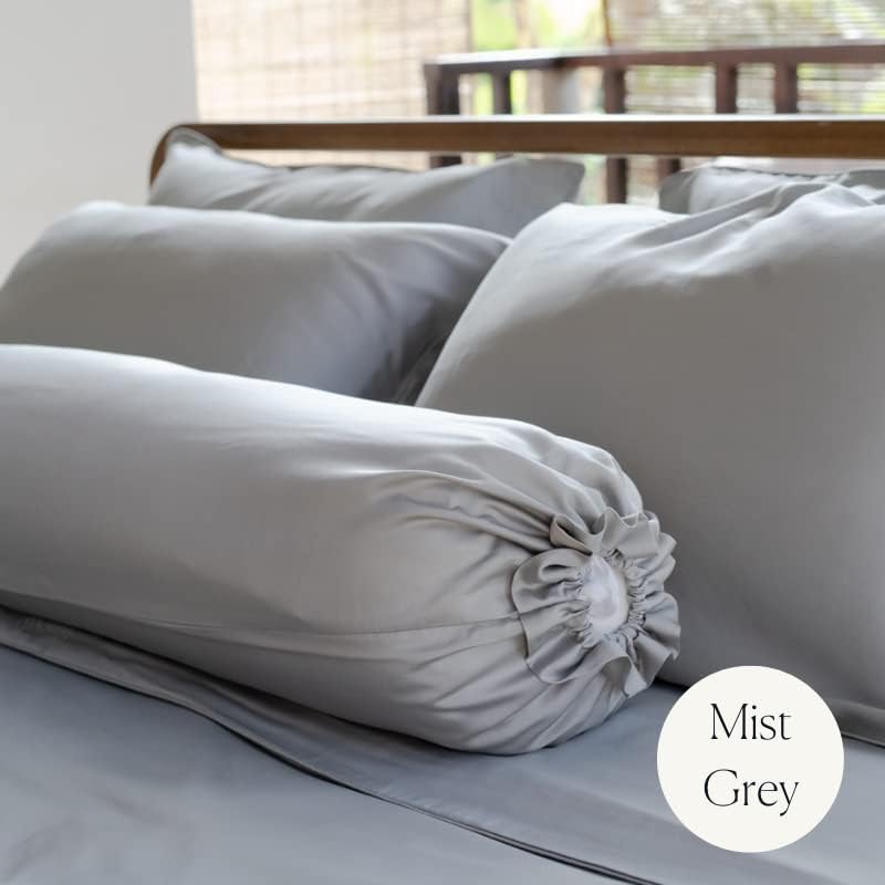 Weavve Home Signature Tencel Duvet Cover Single Size Mist Grey Main image