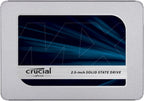 Crucial MX500 500GB 3D NAND SATA 2.5 Inch Internal SSD CT500MX500SSD1