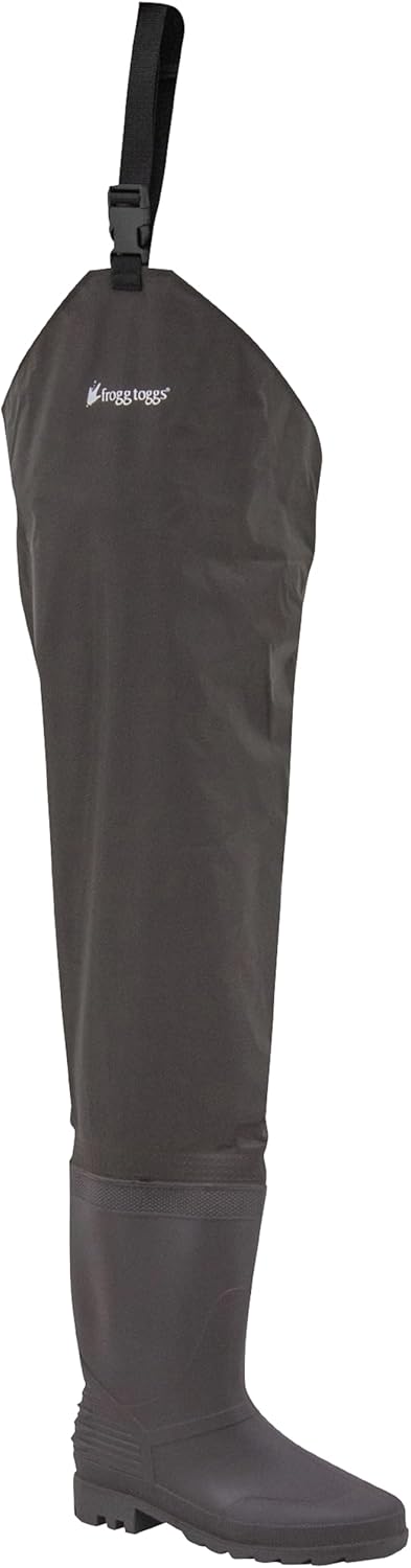 FROGG TOGGS Rana II PVC Bootfoot Hip Waders Felt Outsole Size 11 Main image