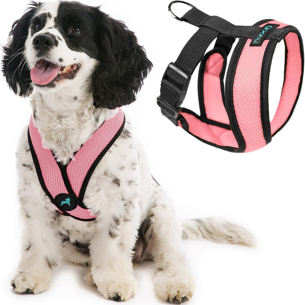 Gooby Comfort X HeadIn Harness Small Pink