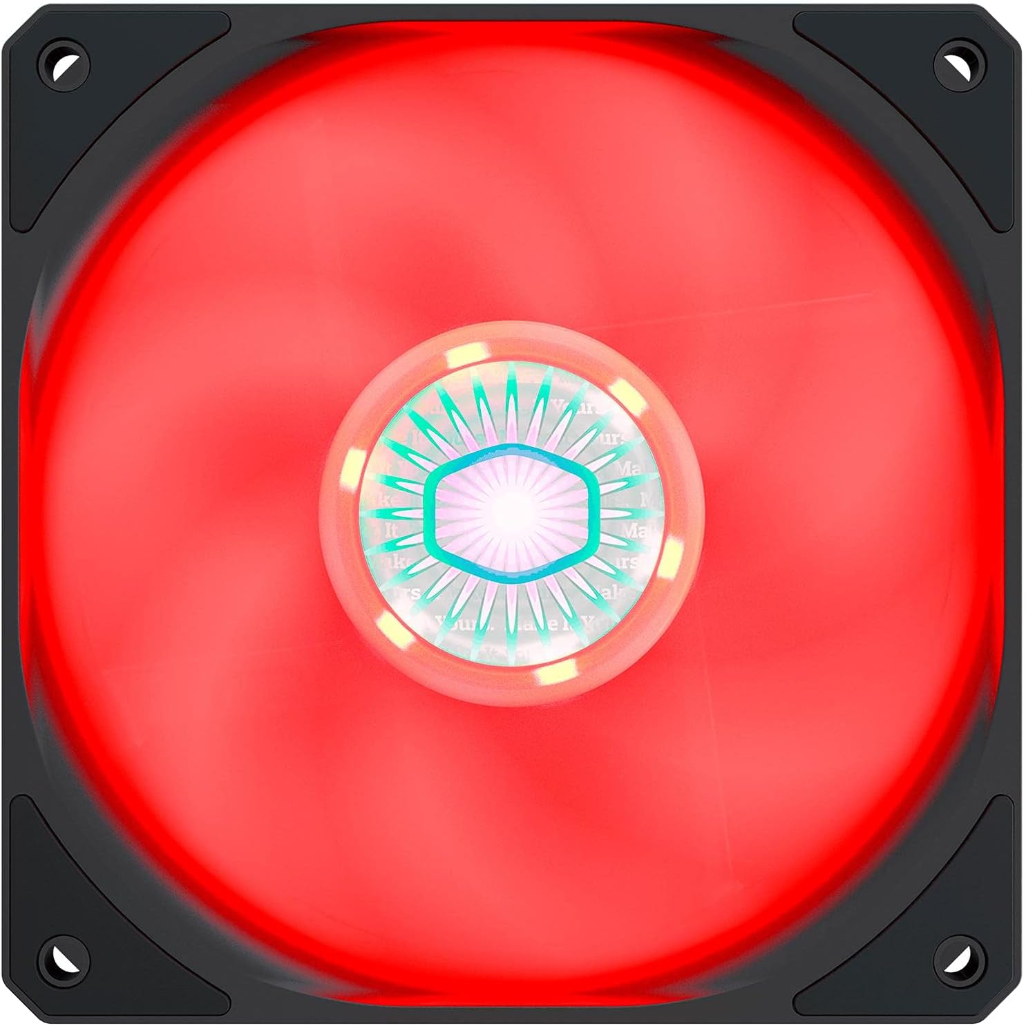 Cooler Master MFXB2DN18NPR SickleFlow 120 Red Led Square Frame Fan Main image