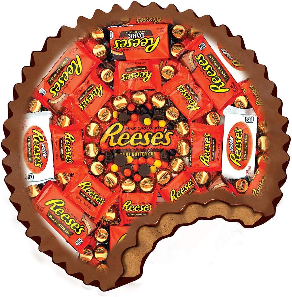 MasterPieces 31721 Hersheys Shaped Collection Jigsaw Puzzle Reeses 500 Pieces Orange Main image