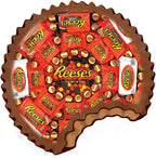 MasterPieces 31721 Hersheys Shaped Collection Jigsaw Puzzle Reeses 500 Pieces Orange