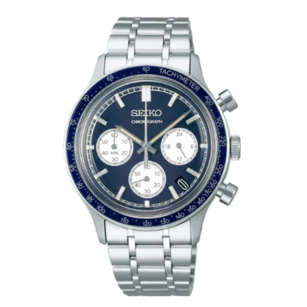 Seiko SSB477P1 Chronograph Quartz Men's Watch, 38.7mm Main image
