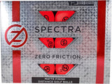 Zero Friction Spectra Golf Balls Pack Of 12 Neon Red