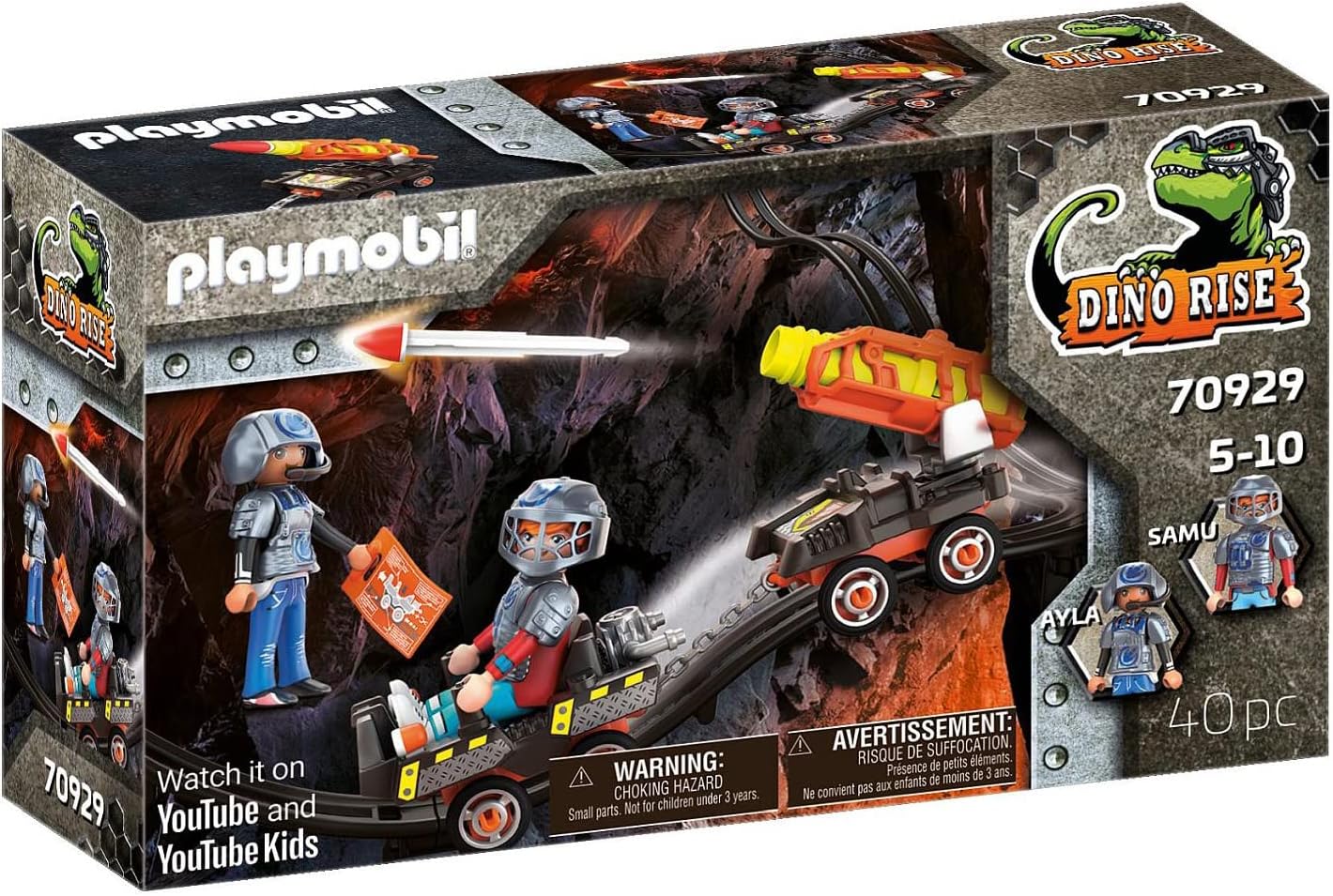 Playmobil 70929 Dino Mine Missile Main image