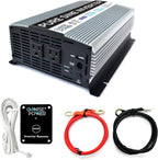 GoWISE Power 1000W Pure Sine Wave Inverter 12V DC to 120V AC PS1002NP