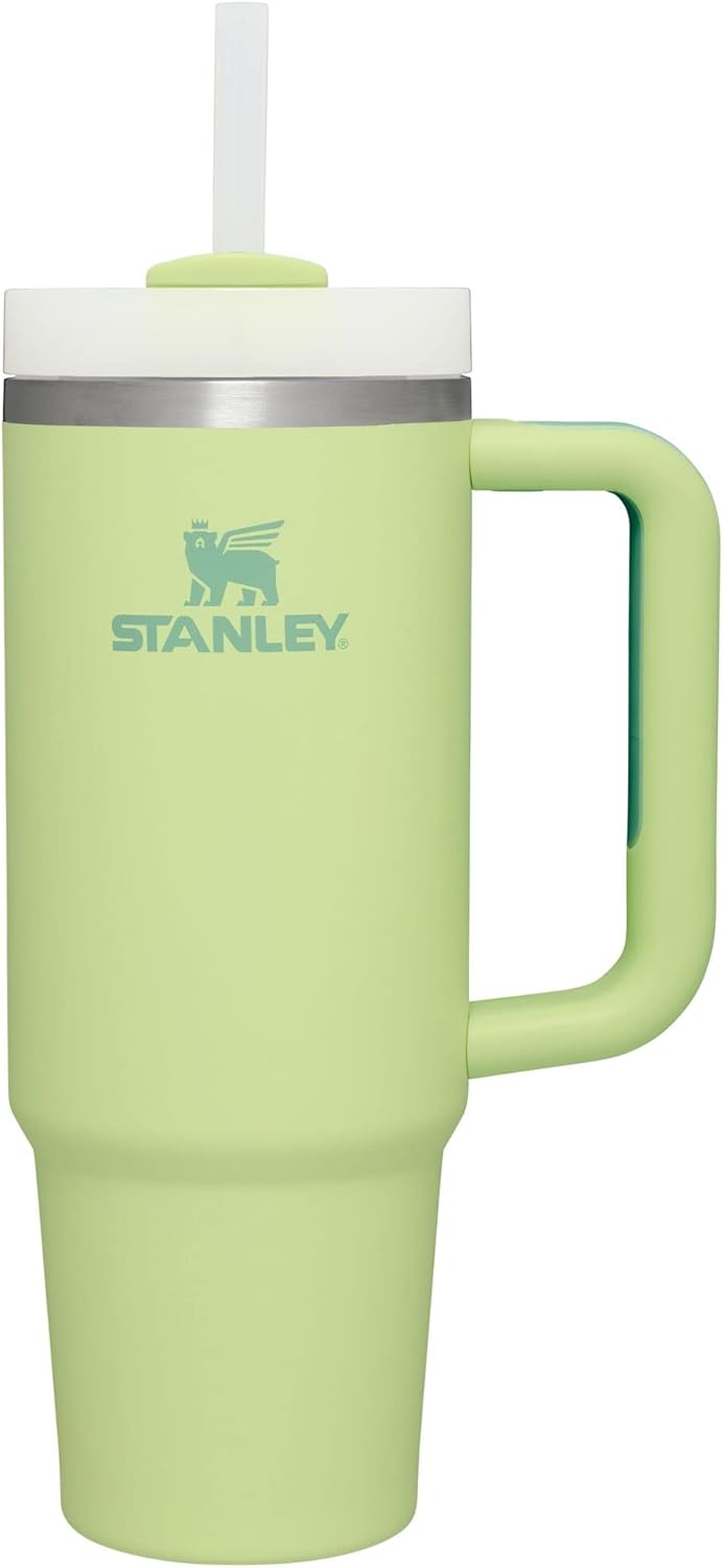 Stanley Quencher H2.0 FlowState Stainless Steel Vacuum Insulated Tumbler With Lid And Straw Citron Main image