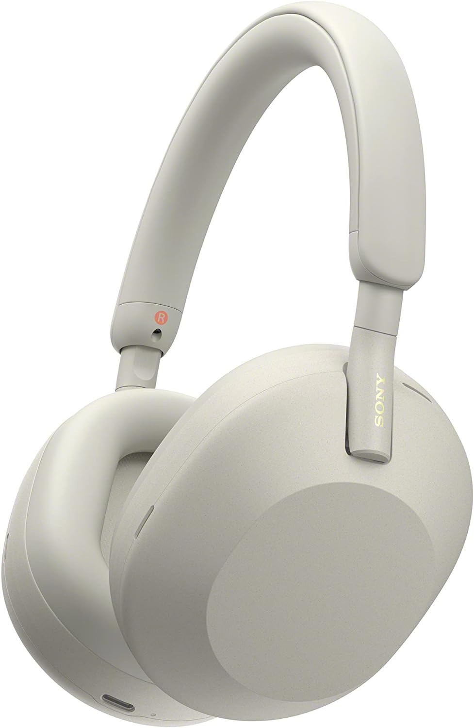 Sony WH1000XM5 Wireless NoiseCancelling Headphones Foldable With Fast Charging Silver