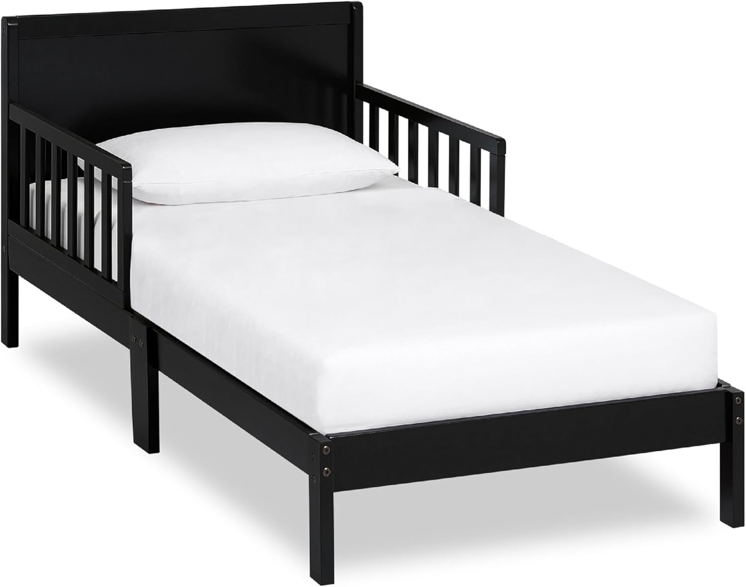 Dream On Me Brookside Toddler Bed In Black Main image