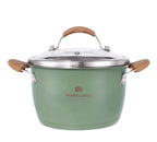 Mork And Land Stainless Steel Cooking Pot With Steamer 20cm
