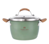 Mork And Land Stainless Steel Cooking Pot With Steamer 20cm