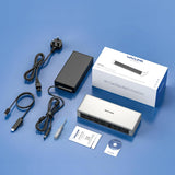LAPTOP DOCKING STATION-19IN1/QUAD MONITOR WAVLINK 2287/