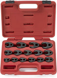 Neiko 03324A Crowfoot Wrench Set METRIC 8 TO 24MM