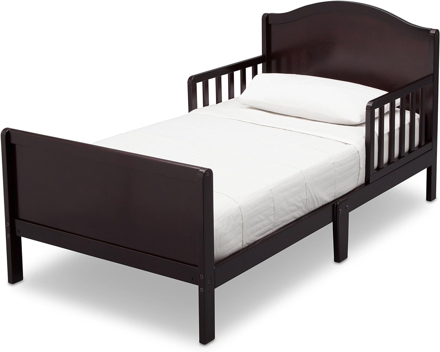 Delta Children Bennett Wood Toddler Bed Greenguard Gold Certified Dark Chocolate Main image
