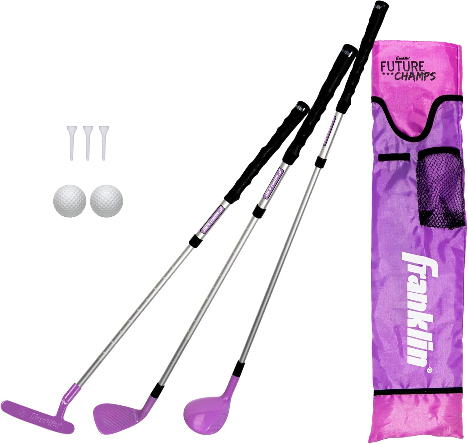 Franklin Sports Kids Golf Set Pink
