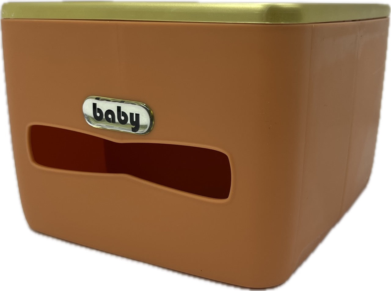 Tissue Storage Box Orange Main image
