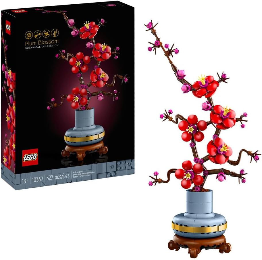 LEGO 10369 Botanicals Plum Blossom Flower Decor Display Main image