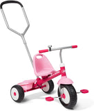 Radio Flyer Deluxe Steer And Stroll Trike Pink Ages 2to5 Years