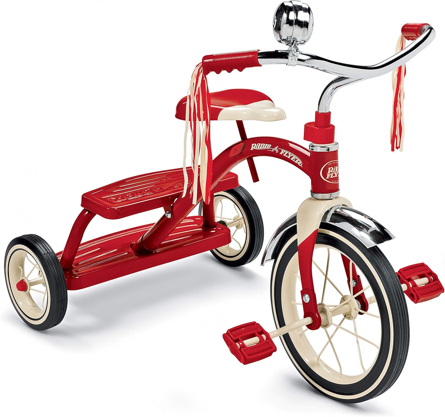 Radio Flyer Classic Dual Deck Toddler Tricycle Ages 2.5 To 5 Years Main image