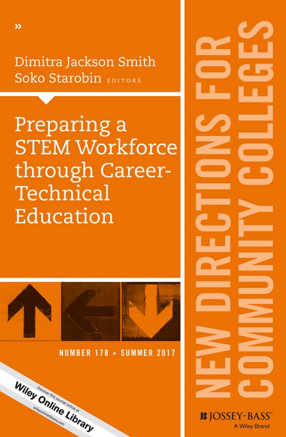 Preparing A STEM Workforce Through CareerTechnical Education New Directions For Community Colleges Paperback Main image
