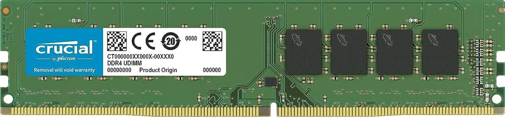 Crucial RAM 16GB DDR4 2666 MHz CL19 Desktop Memory CT16G4DFRA266. Green