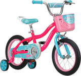 Schwinn Elm Girls Bike For Toddlers And Kids 14inch Pink