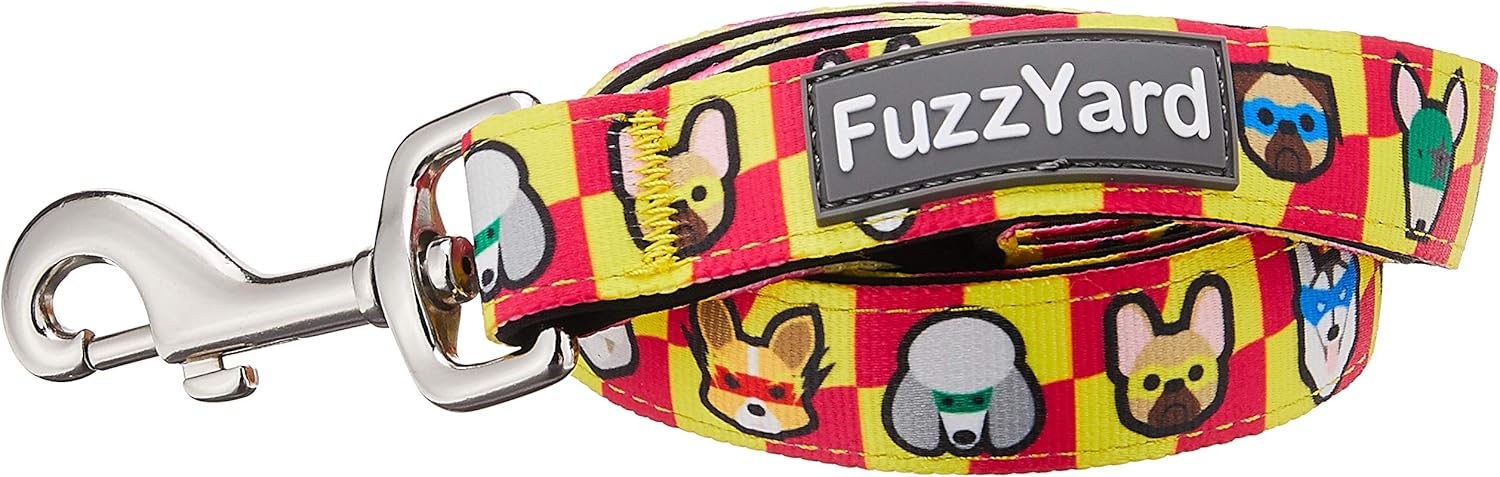 Dog Lead FuzzYard FY39301 Pet Lead  Doggoforce YellowRed Large Main image
