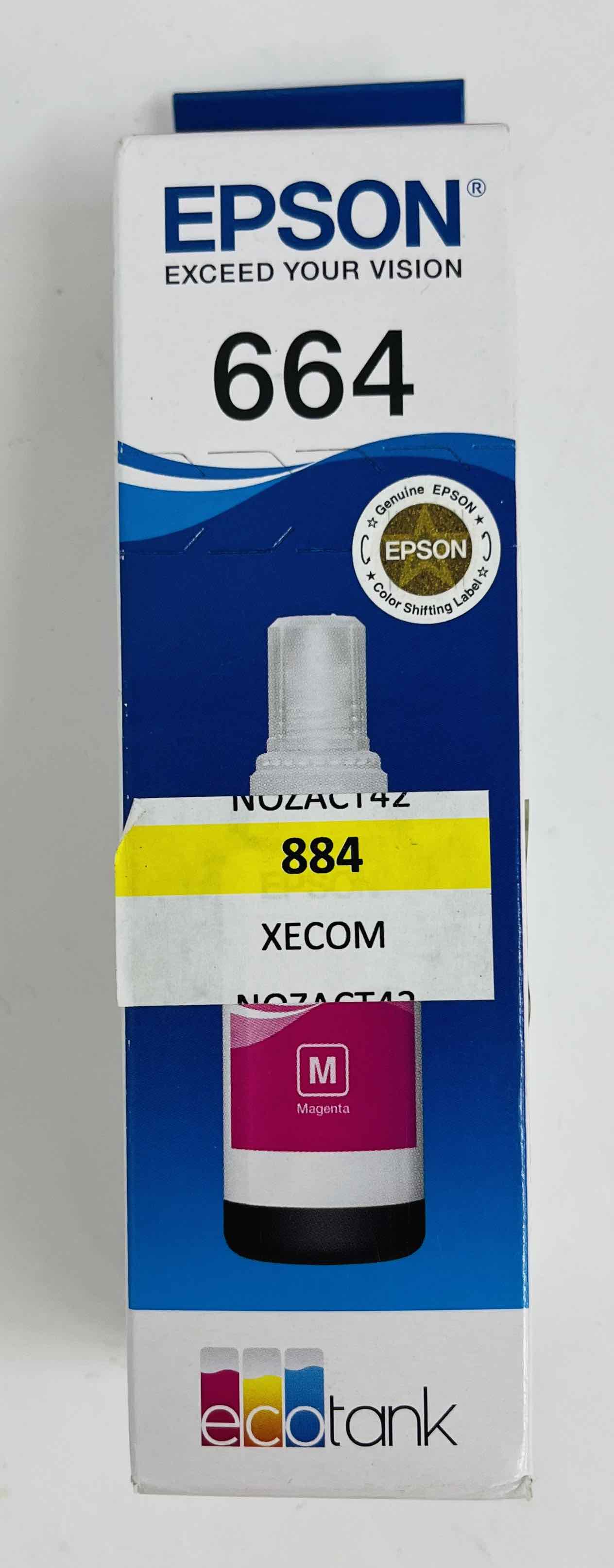 Epson T664 Ecotank Ink Bottle Magenta 70ml Main image