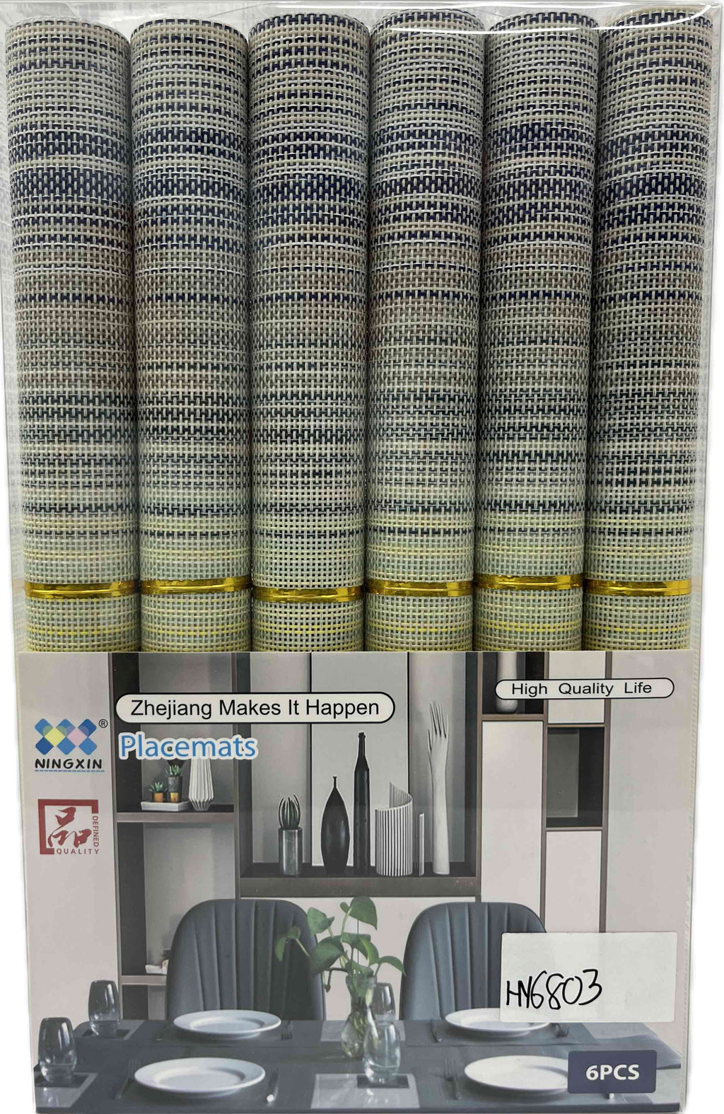 Placemats 6pc Set 30cm X 45cm
