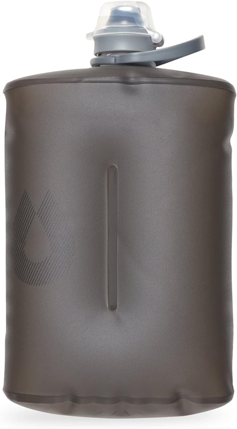 Hydrapak Stow Collapsible Water Bottle 1 L Mammoth Grey