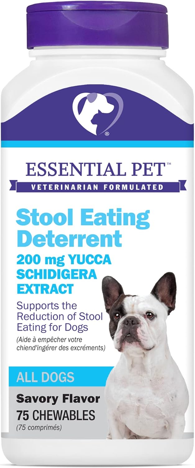 Pet Stool Eating Deterrent Chewable Tablet Savory Flavor 75 Chewables Main image