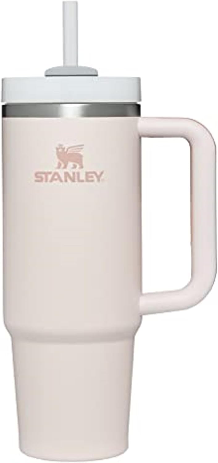 STANLEY Quencher H2.0 FlowState Stainless Steel Vacuum Insulated Tumbler With Lid Rose Quartz 30oz Main image
