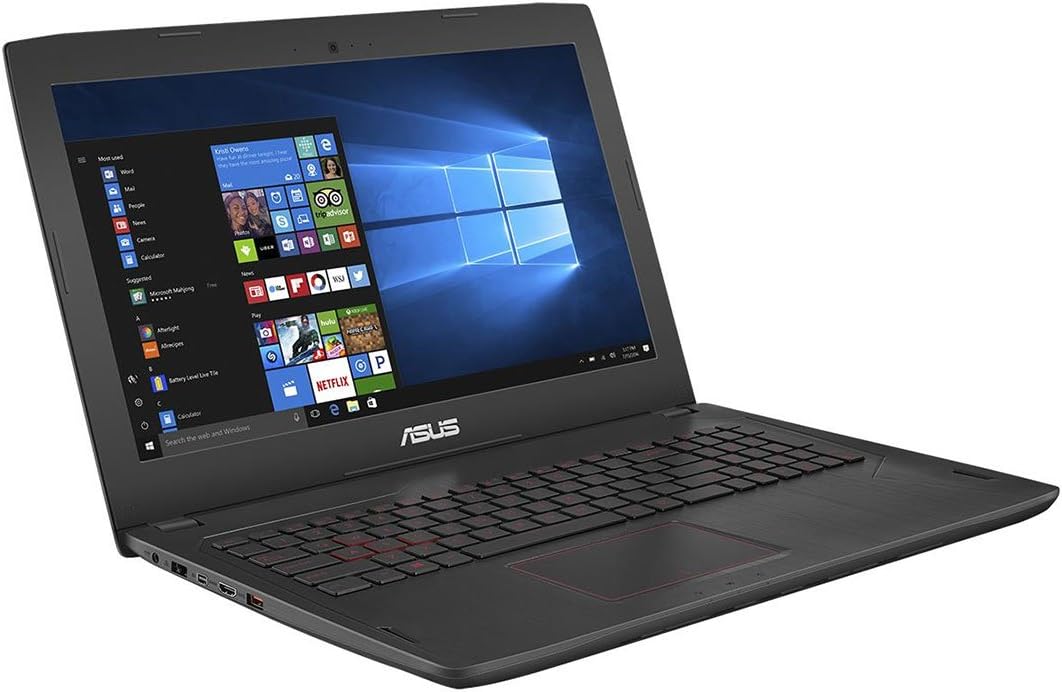 ASUS FX502VEFY053T Gaming Laptop 15.6in Intel Core i7 Nvidia GeForce GTX 1050 T Aluminium Black Secondary image