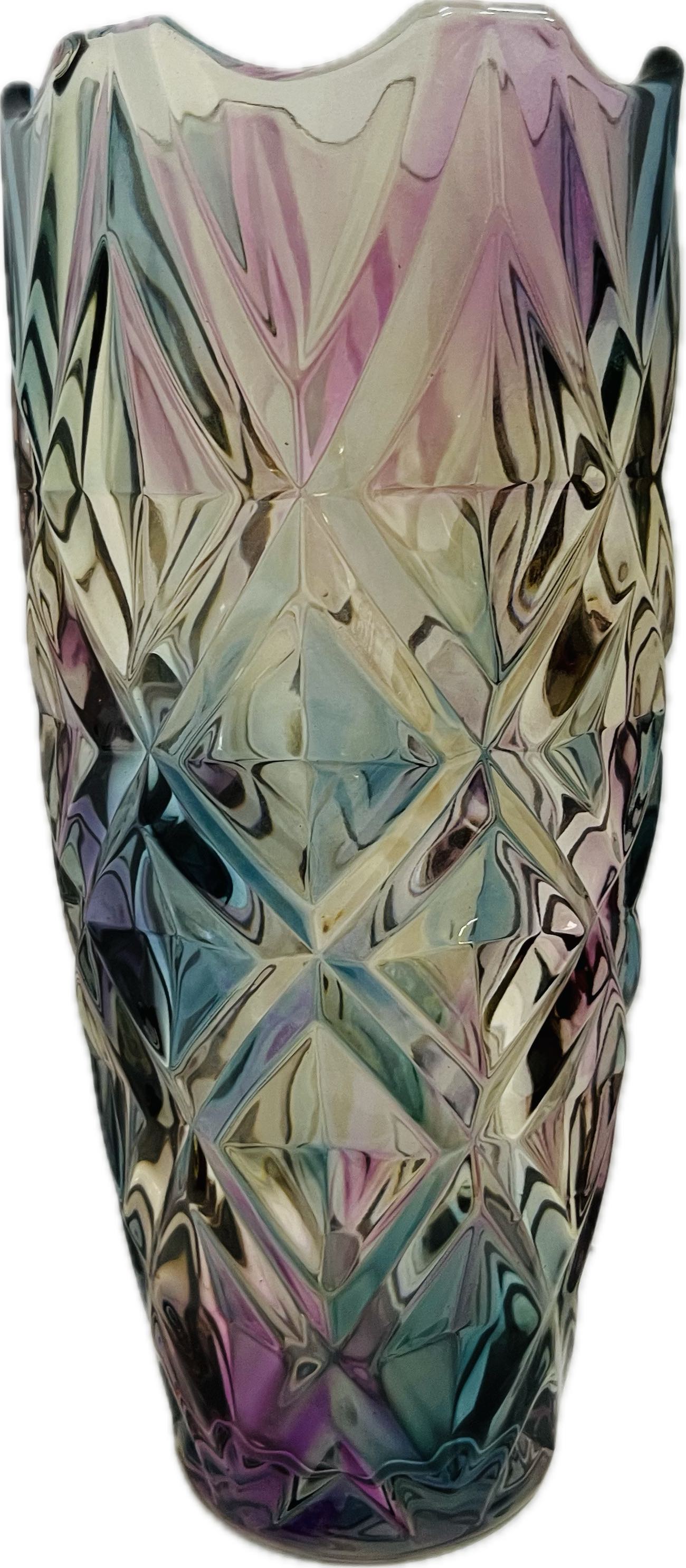 Colourful Glass Vase Main image