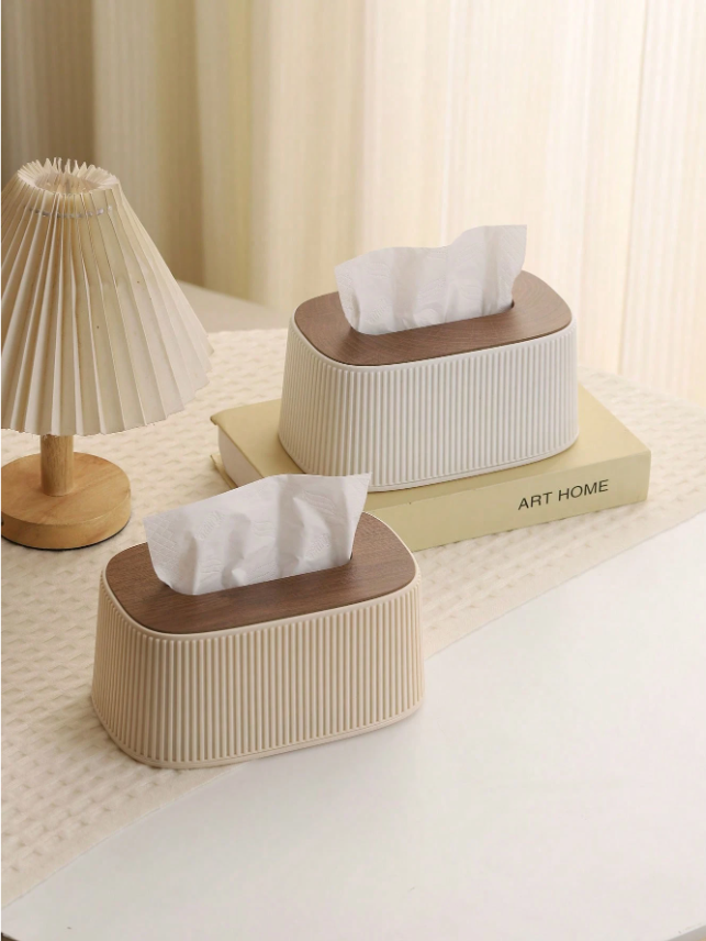 Striped Zen Tissue Box Cover - MSS018