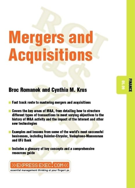 Mergers and Acquisitions Finance 05 09 Main image