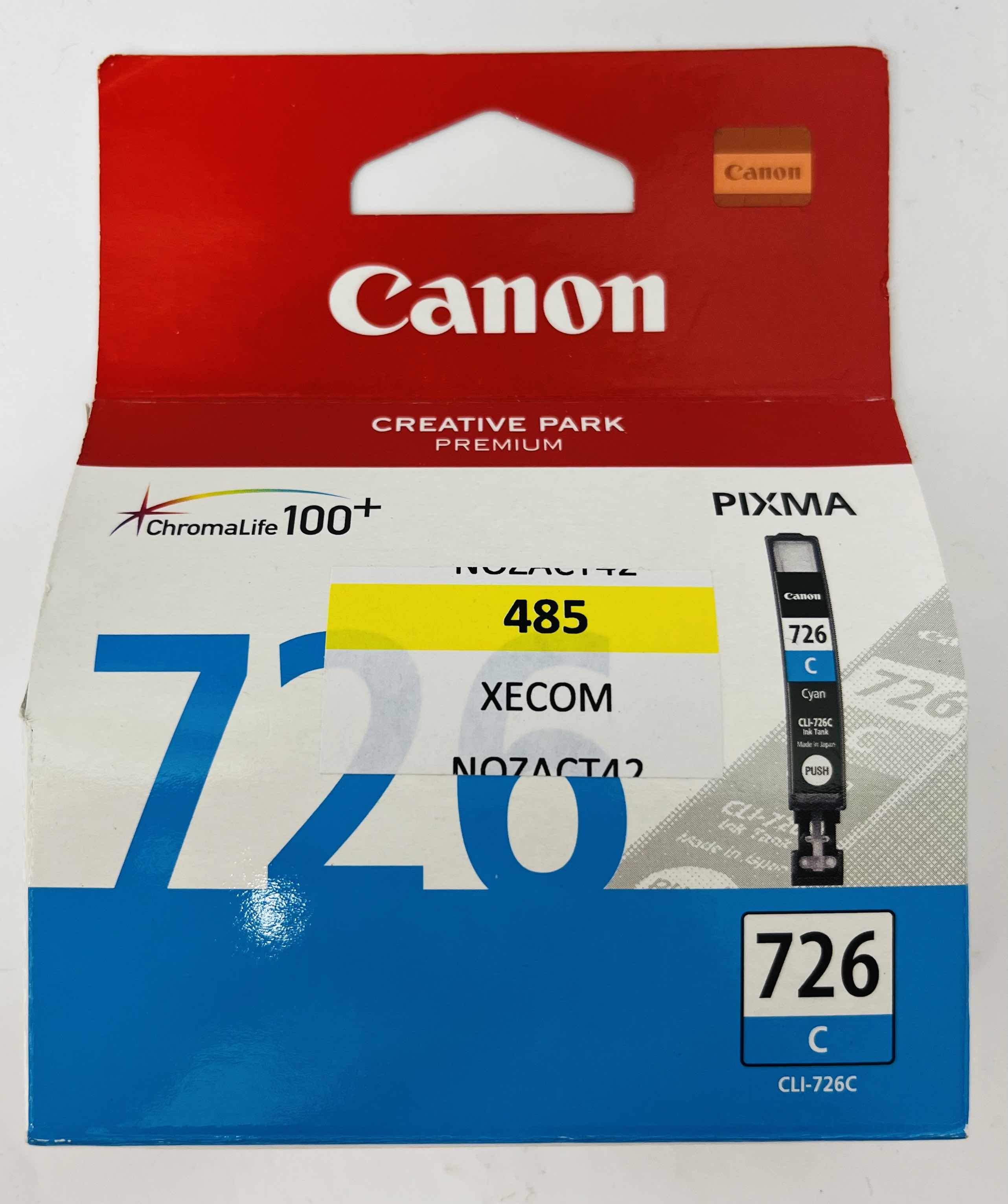 Canon CLI726 C Cyan Standard Yield Ink Cartridge Main image