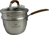 Mork And Land Stainless Steel Milk And Steamer Pot 16cm