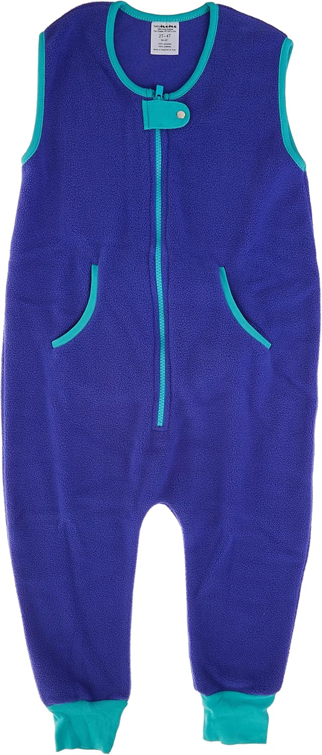 Baby Deedee Fleece Sleep Kicker Toddler Sleep Jumper Peacock 2 To 4T Main image