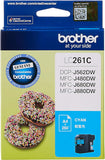 Brother LC261C Cyan Ink Cartridge