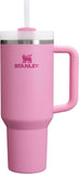 Stanley Quencher H2.0 Tumbler With Handle And Straw Peony 40oz