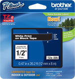 Brother Ptouch TZE335 Label Tape 0.47in Standard Laminated