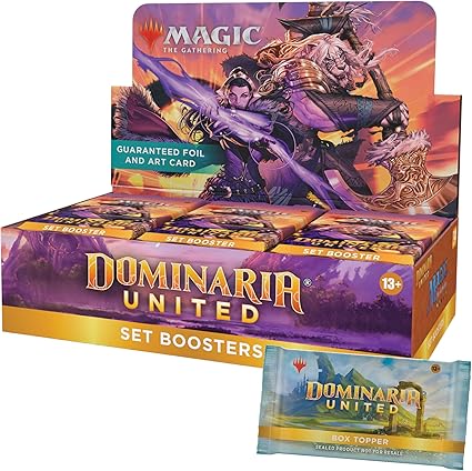 Magic: The Gathering Dominaria United Set Booster Box | 30 Packs + Box Topper Card (361 Magic Cards) Secondary image