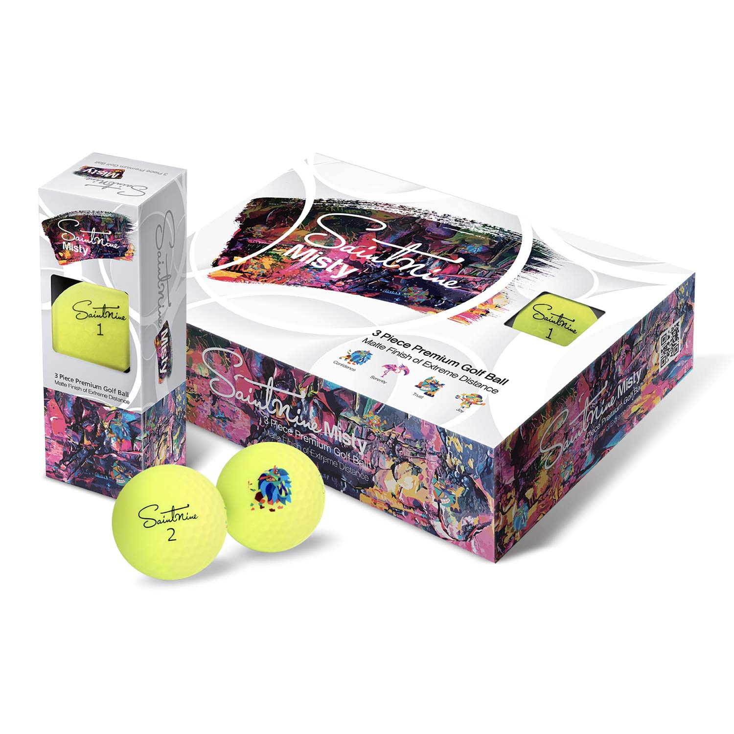SAINTNINE Misty Golf Balls One Dozen Main image