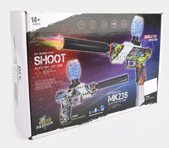 Water Bullet Shooting Action Toy