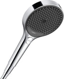 hansgrohe Rainfinity Rain 5inch Modern Handheld Shower Head 3Spray Chrome Size 1.75