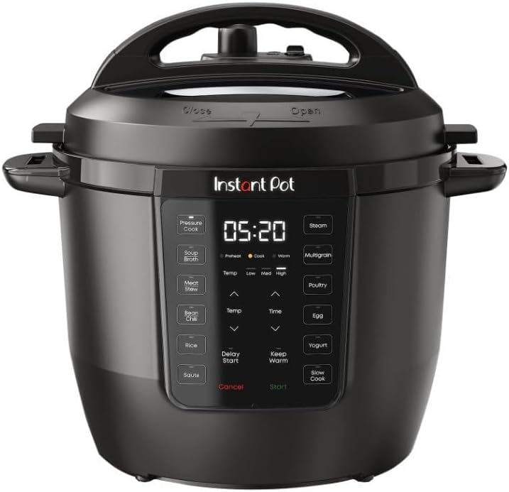 Instant Pot RIO 7in1 Pressure Cooker 6 Quart Black Stainless Steel Main image