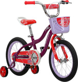 Schwinn S0683AAZ Elm Girls Bike For Toddlers And Kids 16in Purple